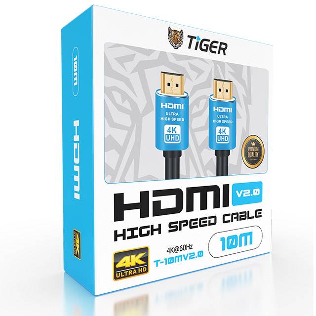 Tiger 10m HDMI 2.0 Cable