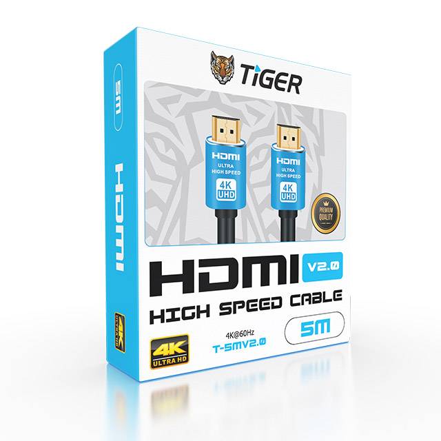 Tiger 5m HDMI 2.0 Cable