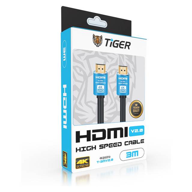 Tiger 3m HDMI 2.0 Cable