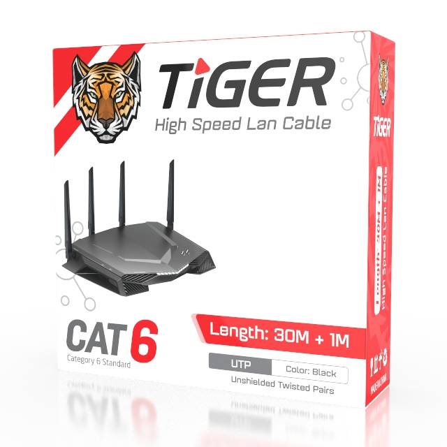 Tiger 30m CAT6-UTP LAN Cable
