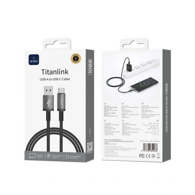 Wiwu C054 USB-A to USB-C Cable