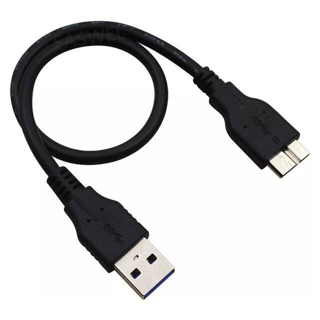 USB-A 3.0 to Micro-B 30cm Cable