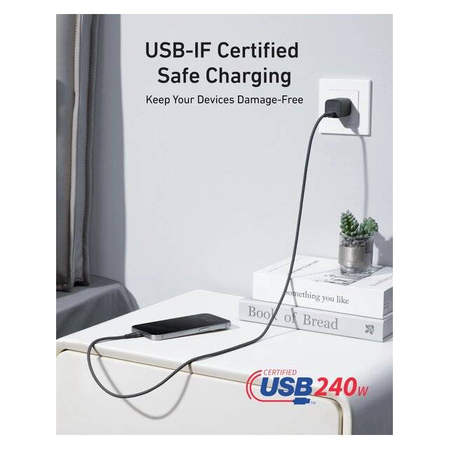 Anker USB-C 240W (182cm) Cable