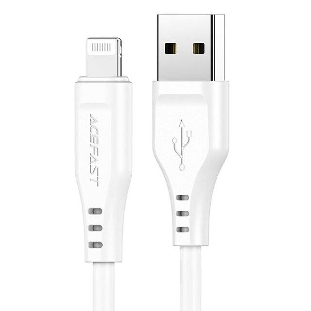 AceFast USB-A to Lightning Cable [C3-02] (White)