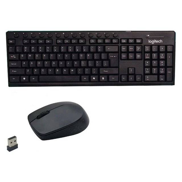 Logitech MK-290 Wireless Keyboard & Mouse [AR-EN]