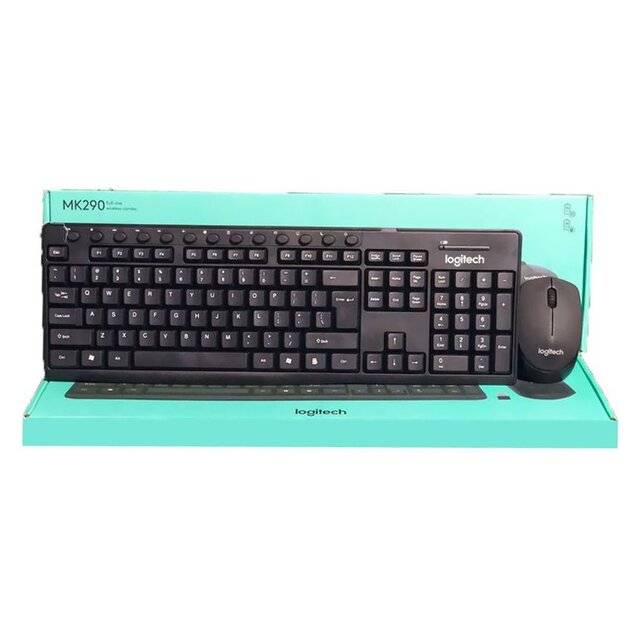 Logitech MK-290 Wireless Keyboard & Mouse [AR-EN]
