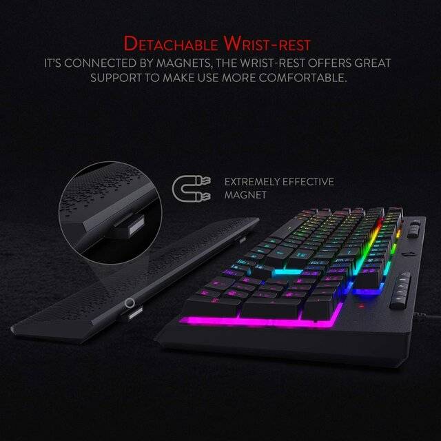 Redragon K512RGB-1 Shiva RGB Gaming keyboard