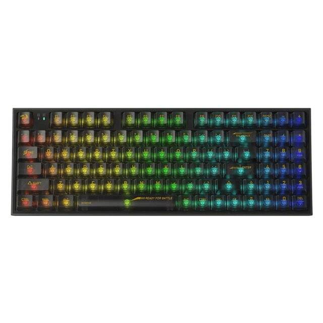 Redragon Irelia Pro RGB Wireless (2.4G/BT/USB-C) Keyboard [K658CTB]