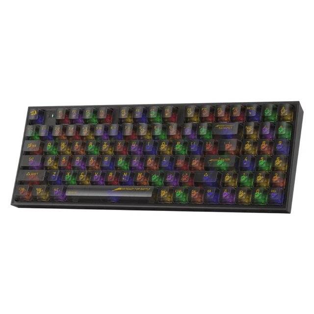 Redragon Irelia Pro RGB Wireless (2.4G/BT/USB-C) Keyboard [K658CTB]