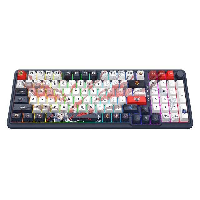Redragon Aila Pro RGB Wirelkess (2.4G/BT/USB-C) Keyboard [K686AK]