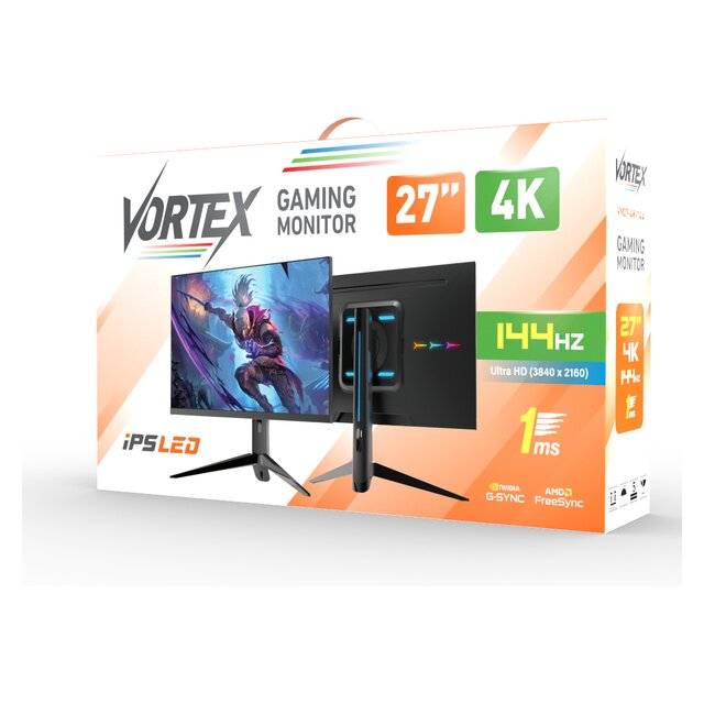Vortex 27" IPS 4K 144Hz Gaming Monitor