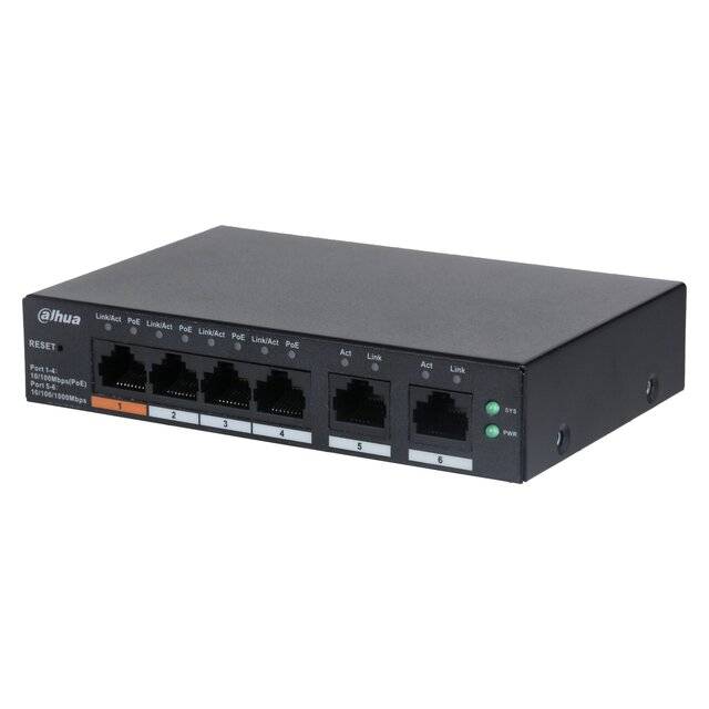 Dahua 6-Port Switch [CS4006-4ET-60]