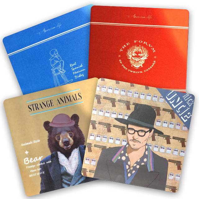 Mouse Pad 20x20cm (Various Designs)