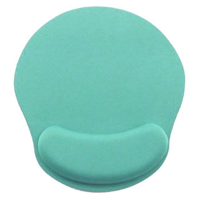 Mouse Pad With Gel Wrist Support (Green)