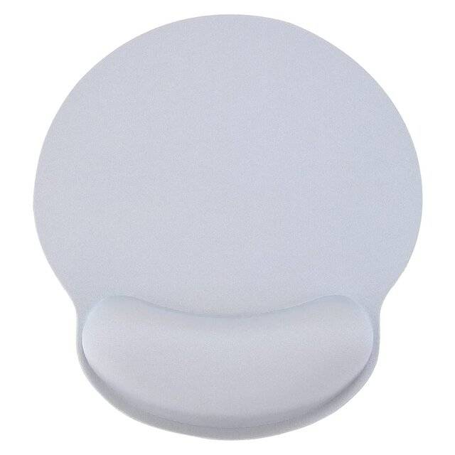 Mouse Pad With Gel Wrist Support (Gray)