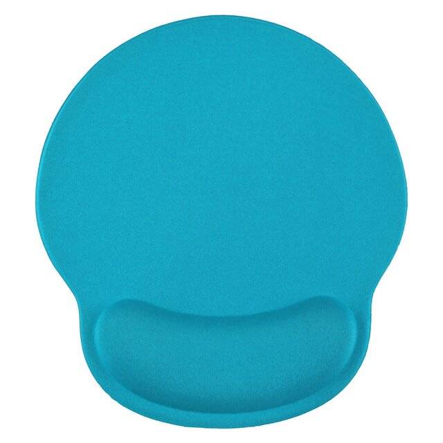 Mouse Pad With Gel Wrist Support (Teal)