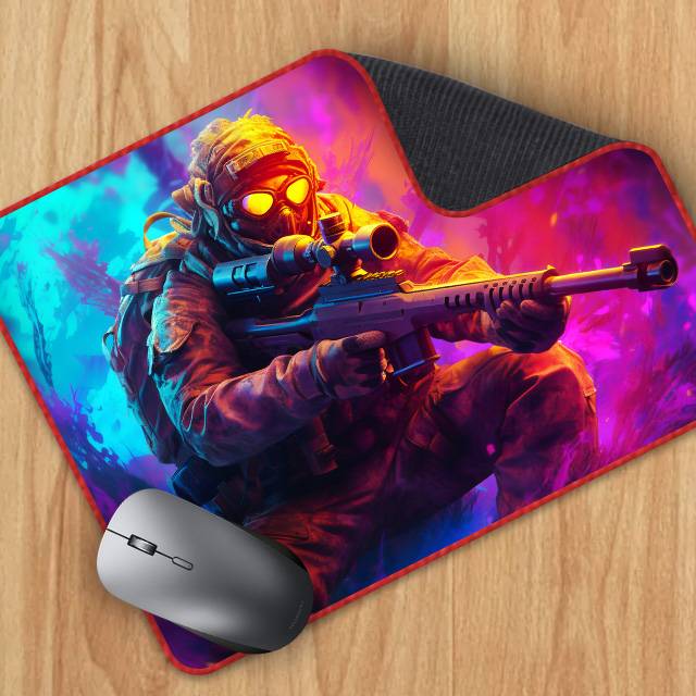 Mouse Pad (320mm x 245mm) : Sniper / 02