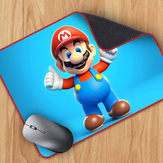Mouse Pad (320mm x 245mm) : Mario / 02