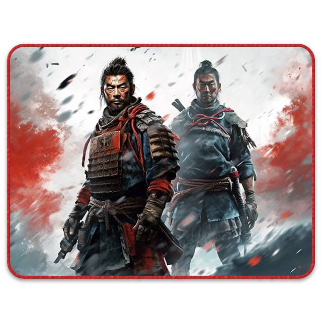 Mouse Pad (320mm x 245mm) : Ghost of Tsushima / 01