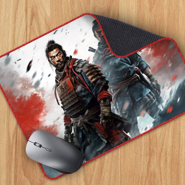 Mouse Pad (320mm x 245mm) : Ghost of Tsushima / 01