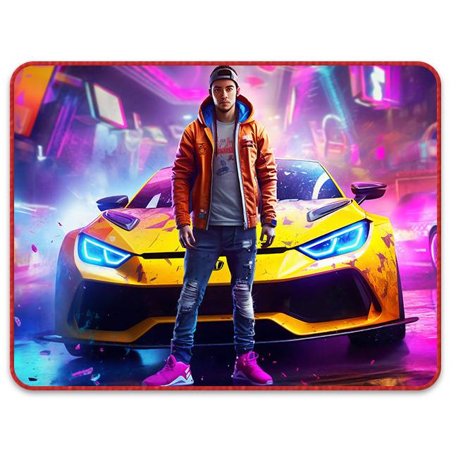 Mouse Pad (320mm x 245mm) : The Crew / 01