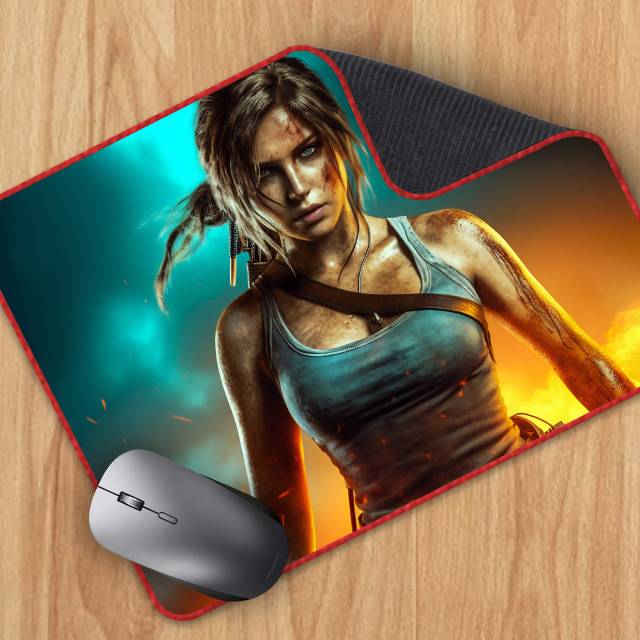 Mouse Pad (320mm x 245mm) : Lara Croft / 01