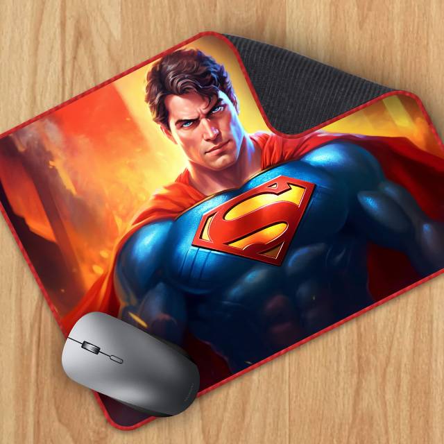 Mouse Pad (320mm x 245mm) : Superman / 01
