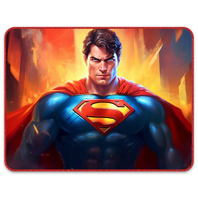 Mouse Pad (320mm x 245mm) : Superman / 01