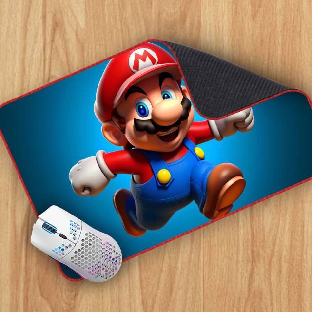 Mouse Pad (450mm x 300mm) : Mario 01