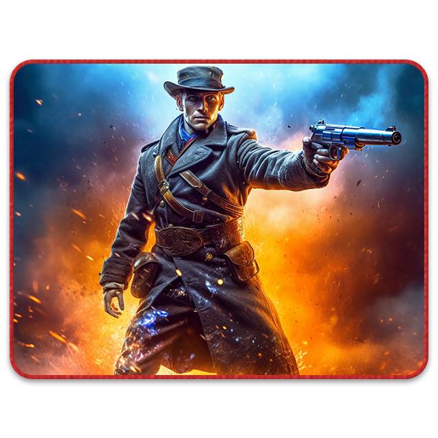 Mouse Pad (320mm x 245mm) : Battlefield 01