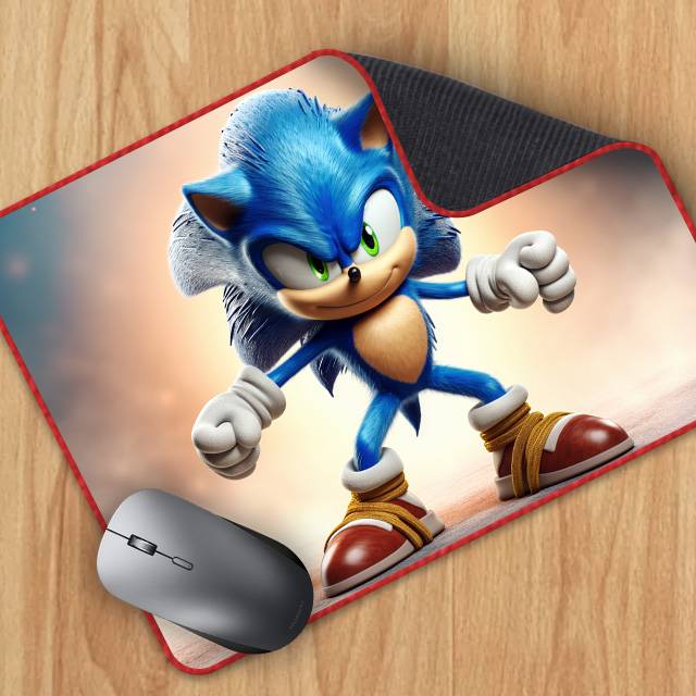 Mouse Pad (320mm x 245mm) : Sonic 01
