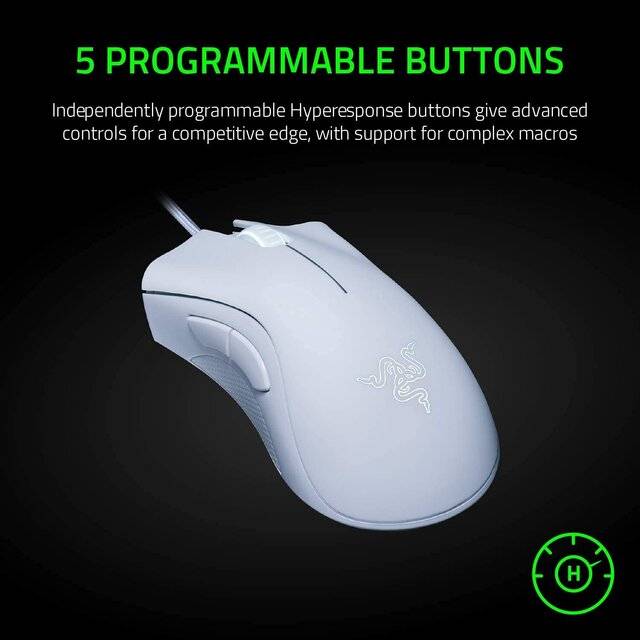 Razer DeathAdder Essential Mouse (White)