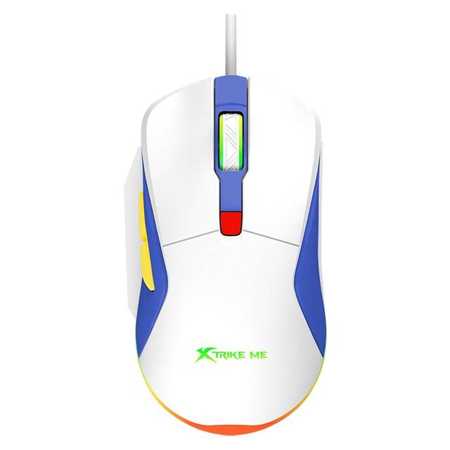 Xtrike Me GM-227 Mouse (White & Blue)