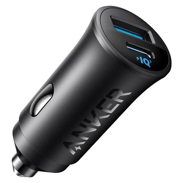 Anker 30W USB-C Dual-Port Car Charger