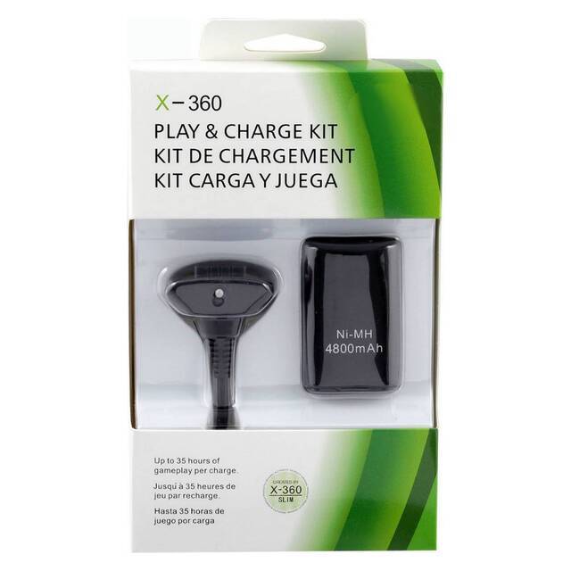 XBOX 360 Play & Charge Kit (Cable & Battery)