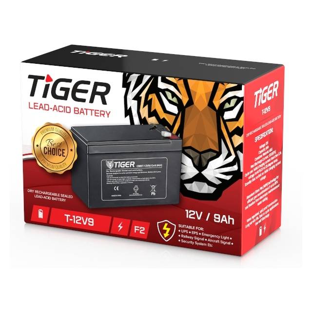 Tiger Battery 12V 9Ah