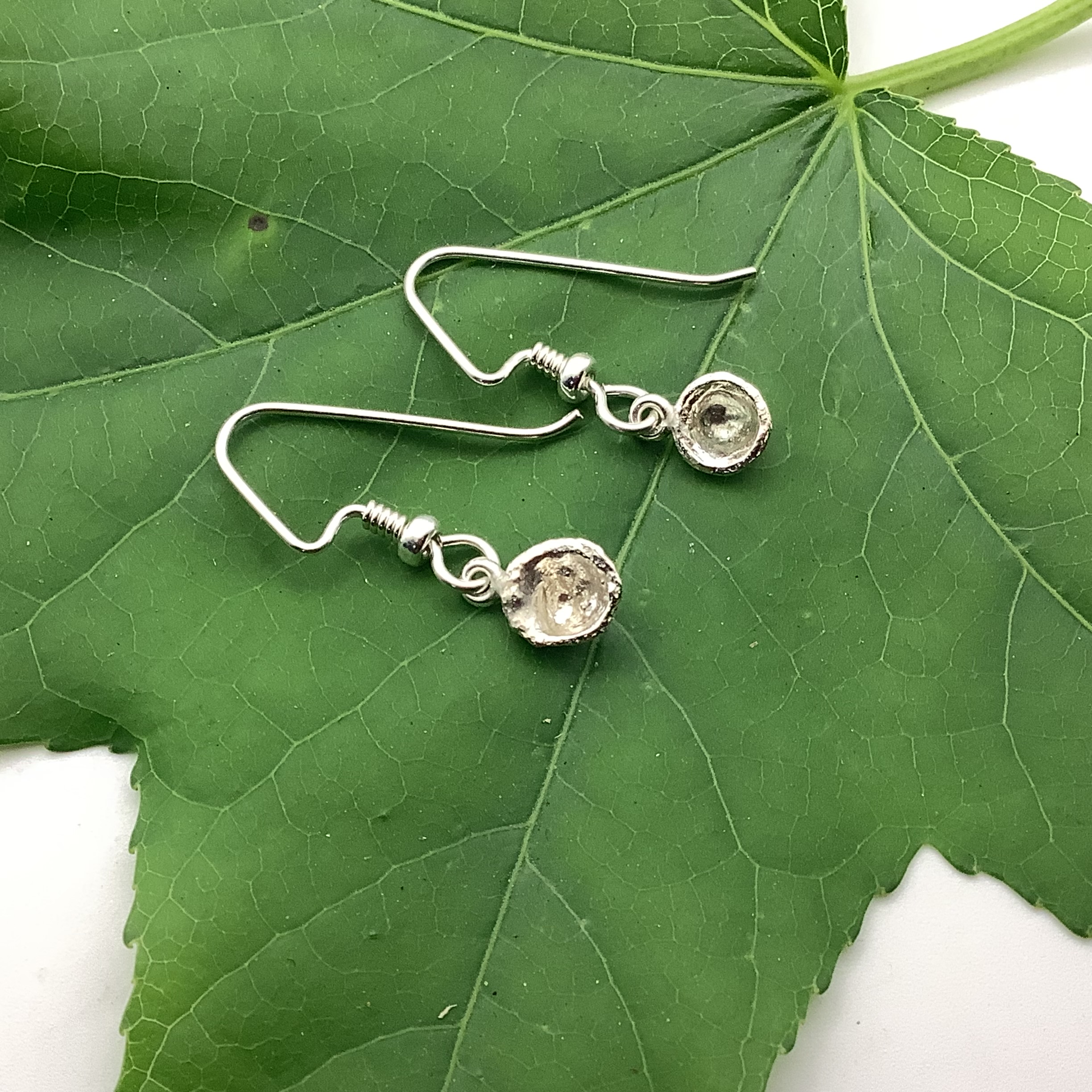 Sterling Silver Water drop earrings.