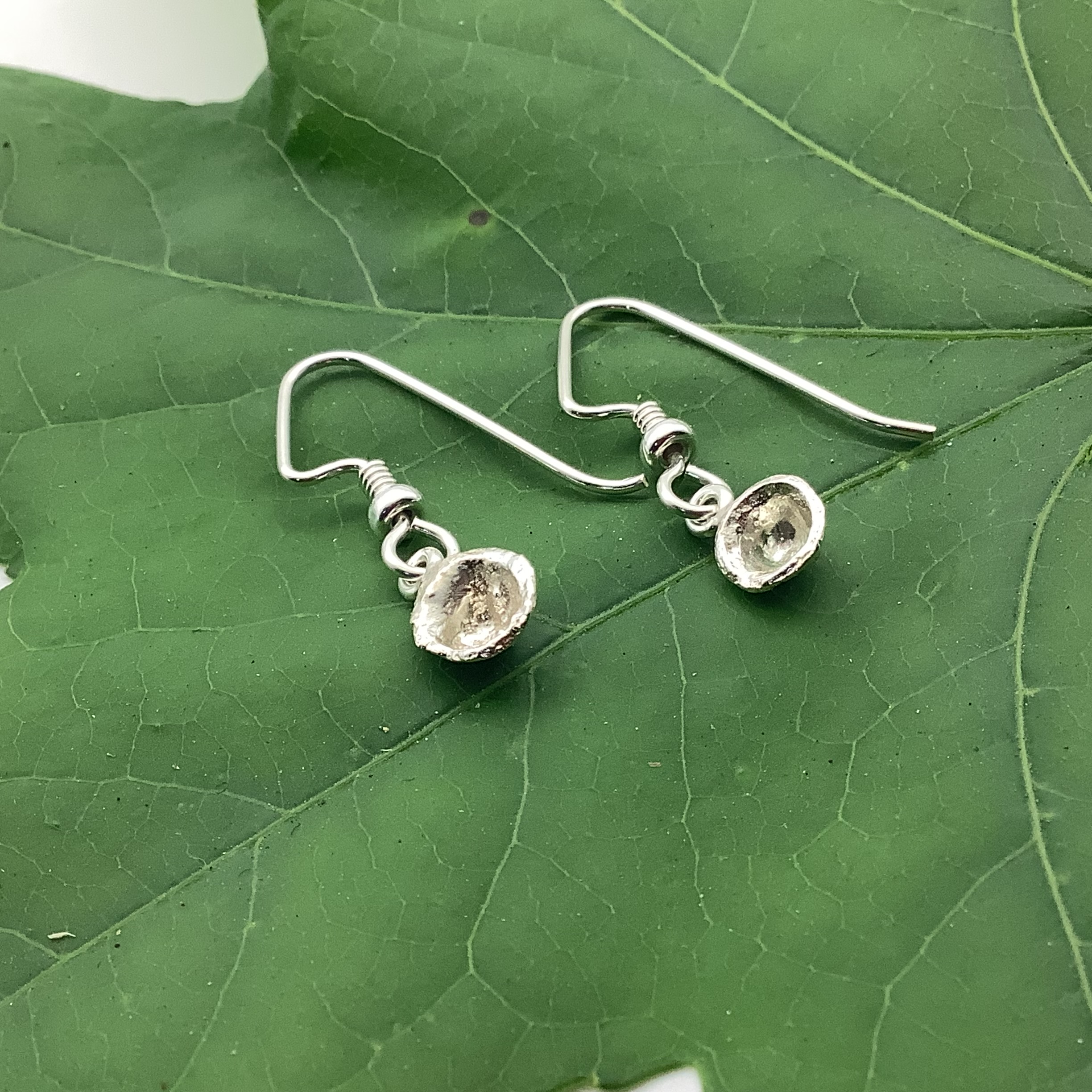 Sterling Silver Water drop earrings.