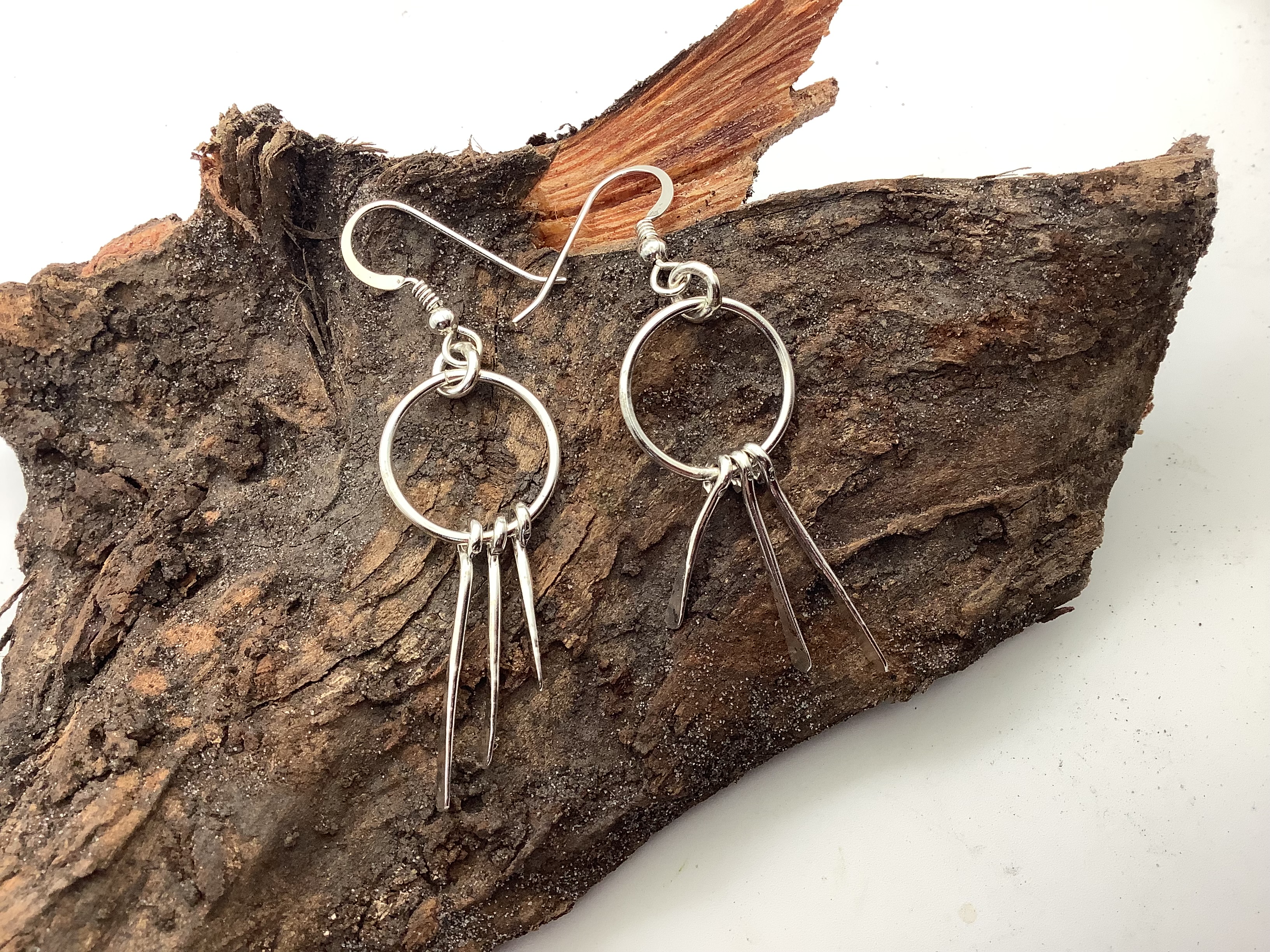 Silver Dangle Earrings