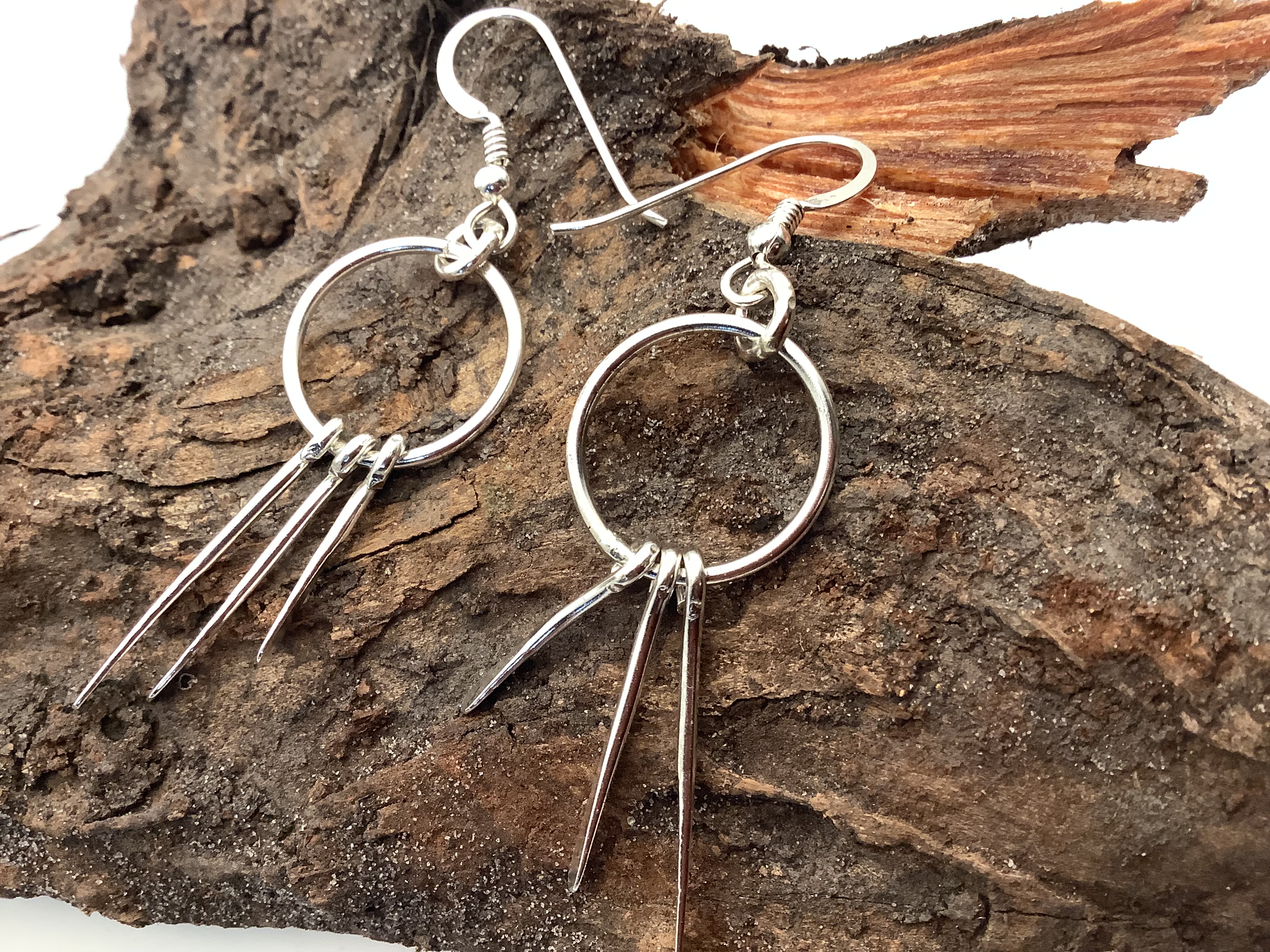 Silver Dangle Earrings