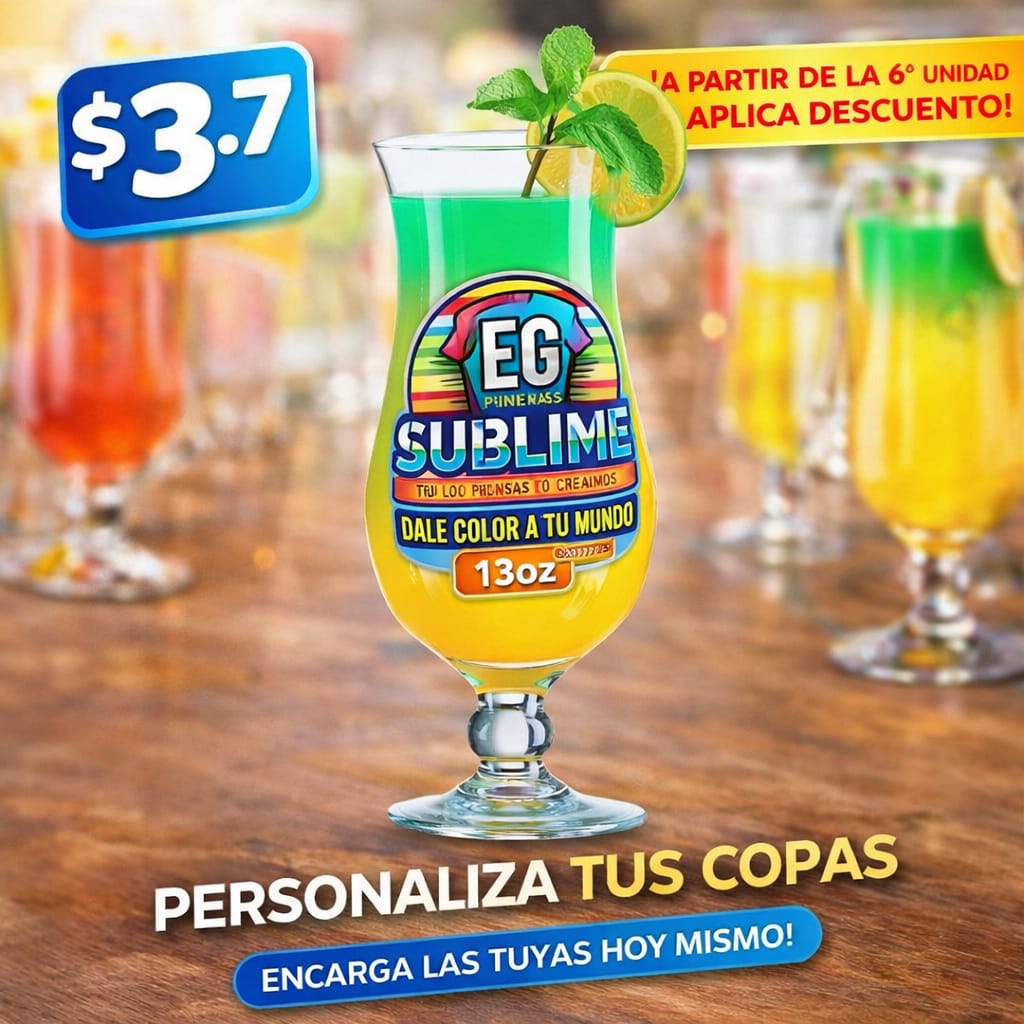 Copa personalizada de 13 oz