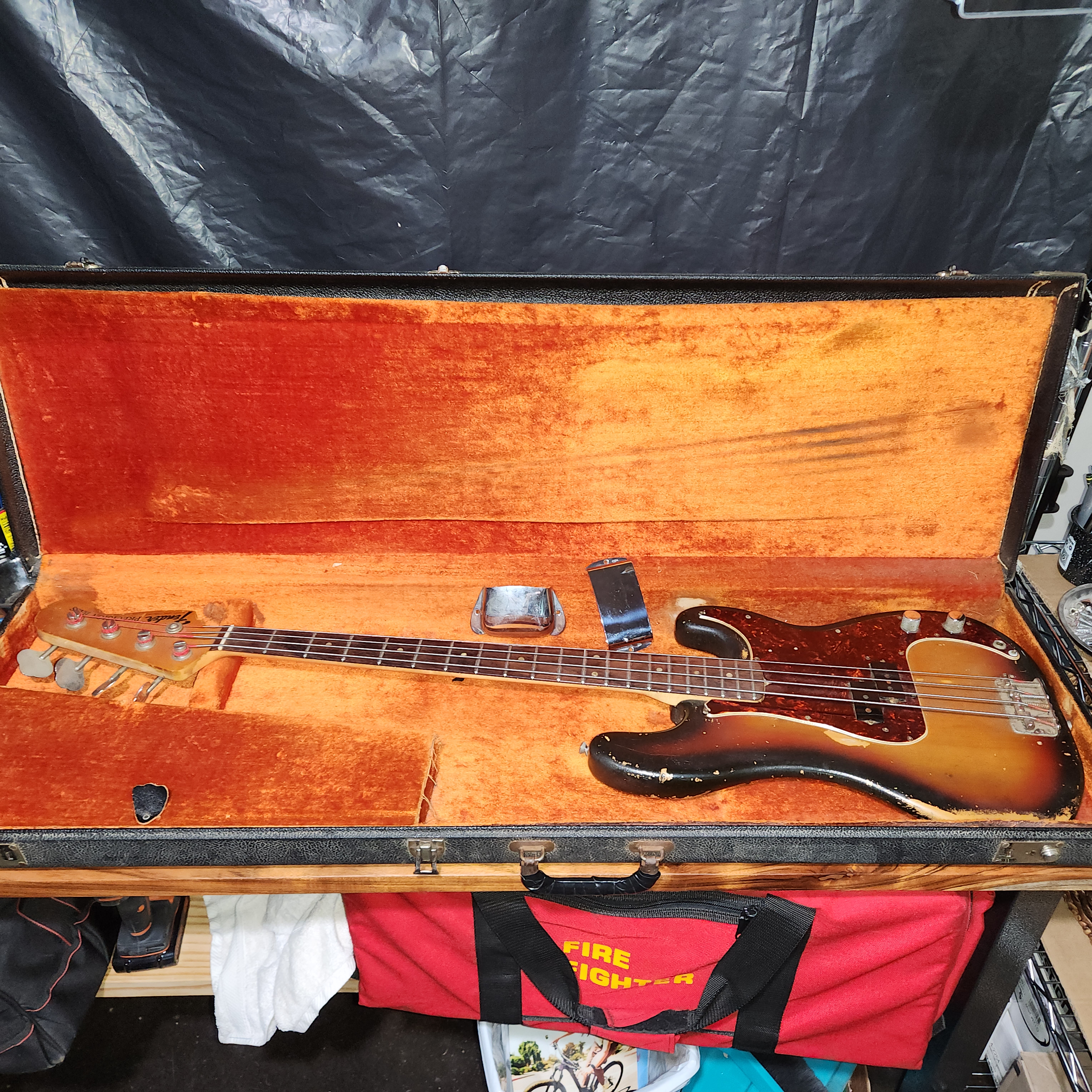 1969 Sunburst Fender Precision Bass