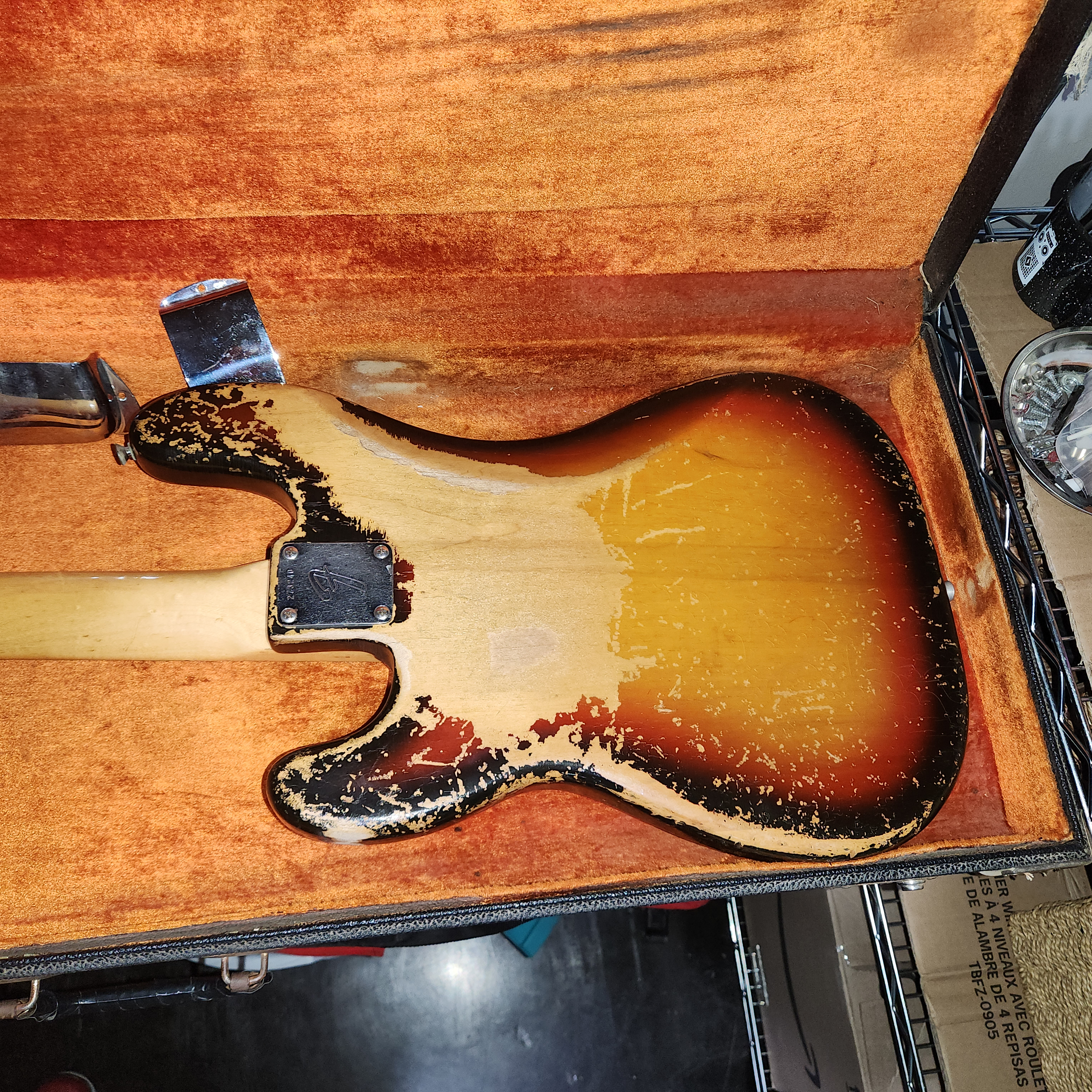 1969 Sunburst Fender Precision Bass