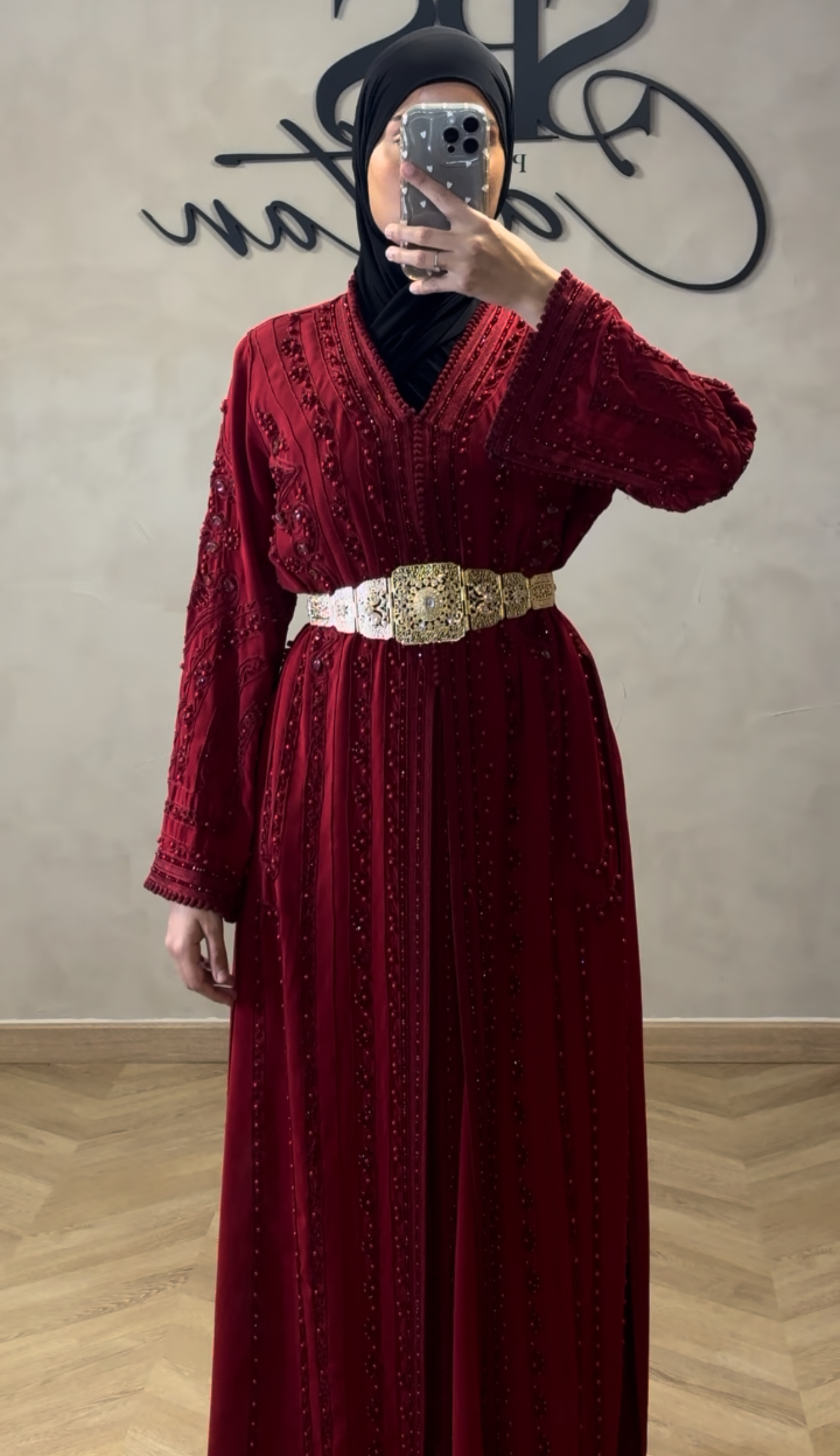 CAFTAN FULL RED 