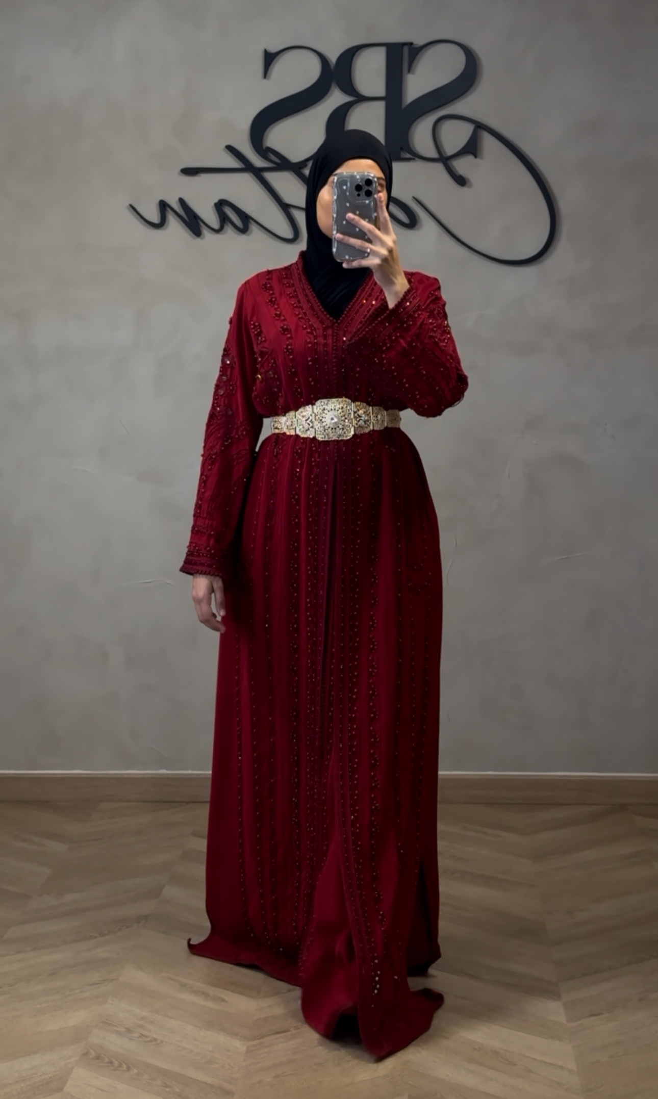 CAFTAN FULL RED 