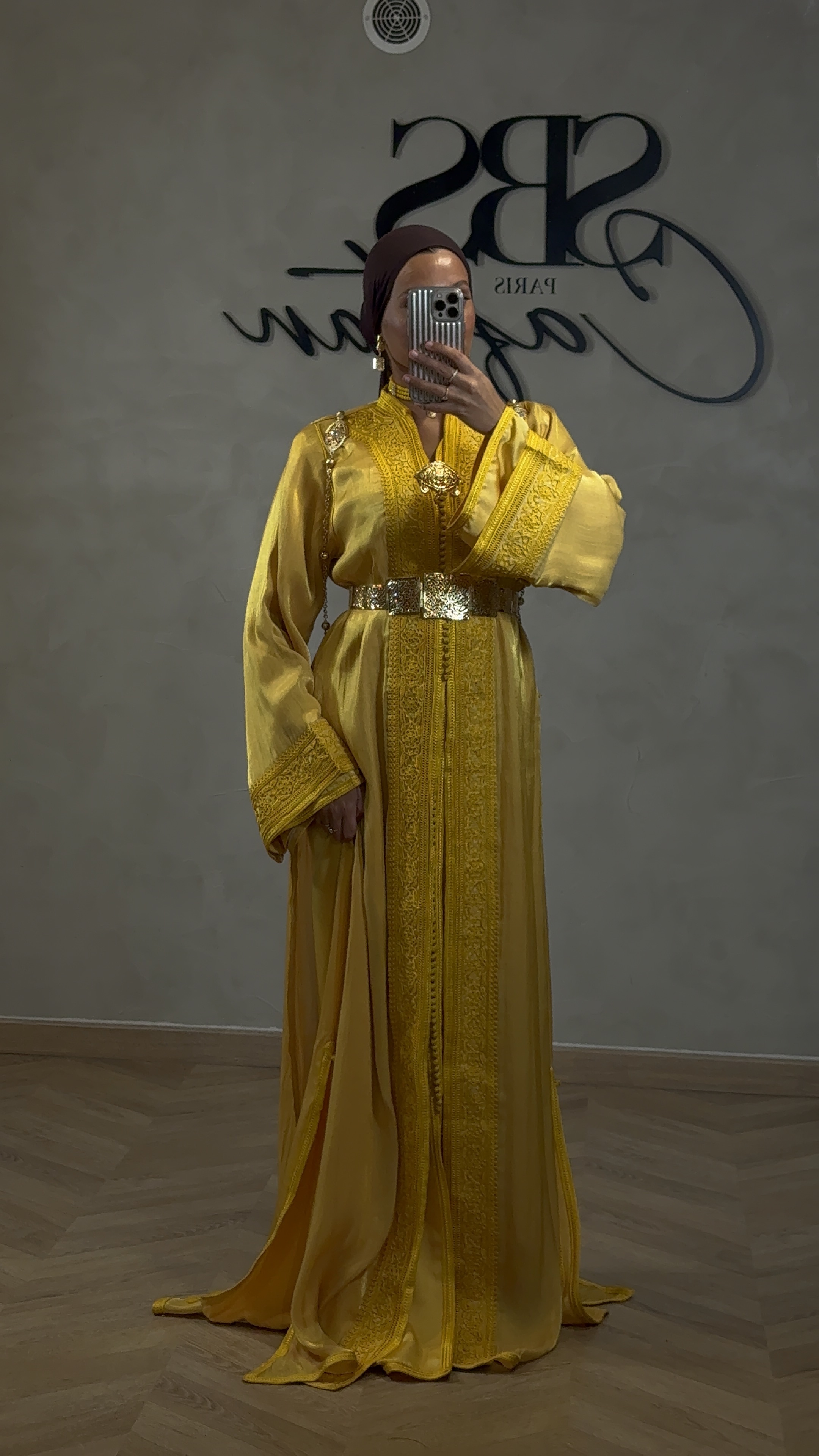 Caftan Organiza Jaune 