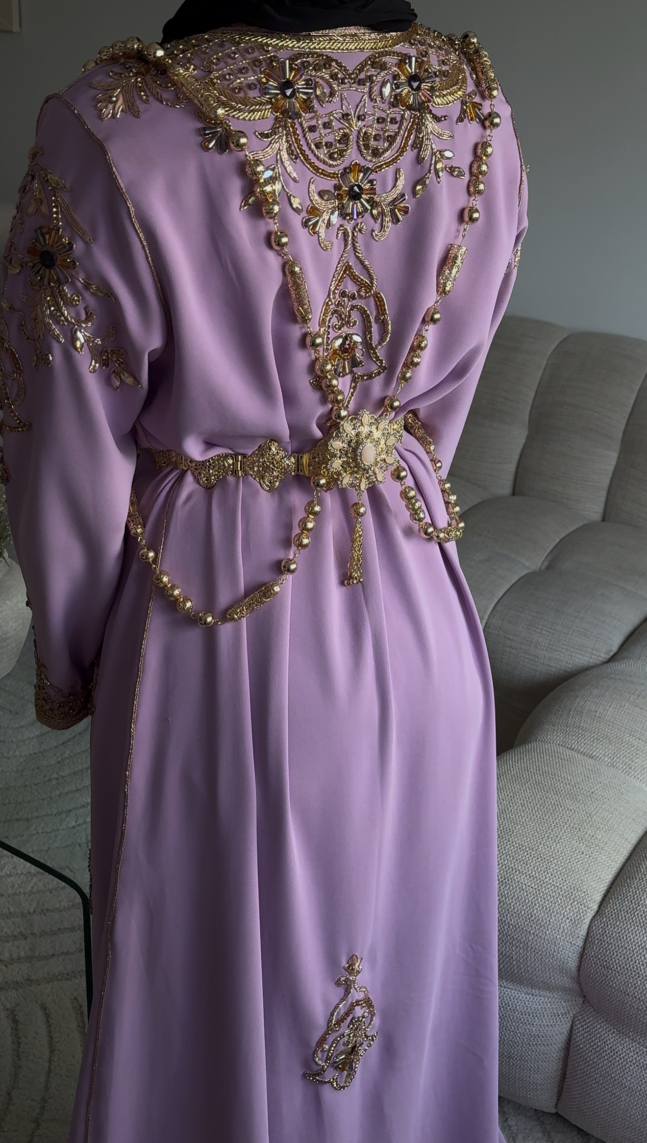 Caftan lila