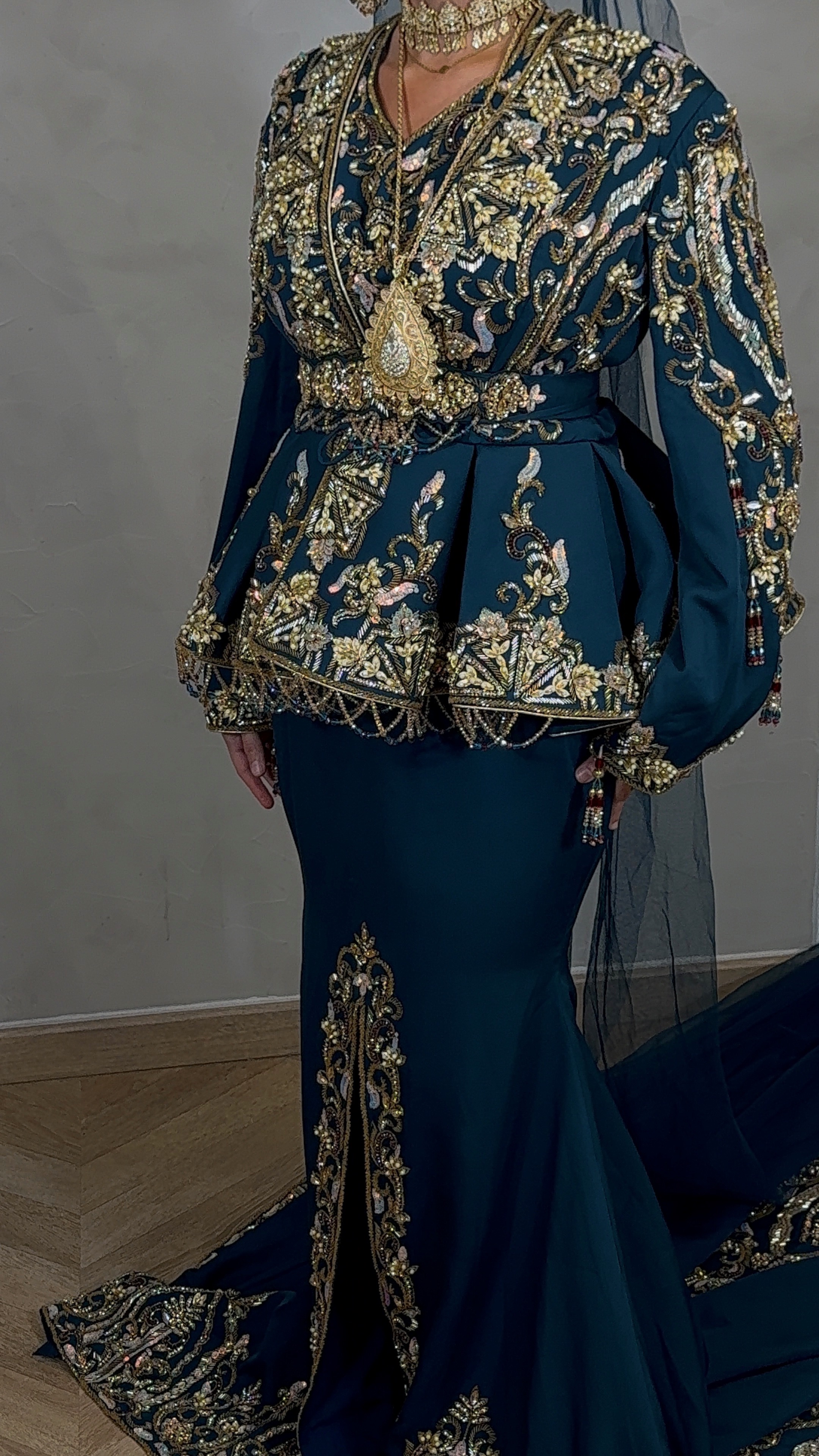 Karakou bleu canard