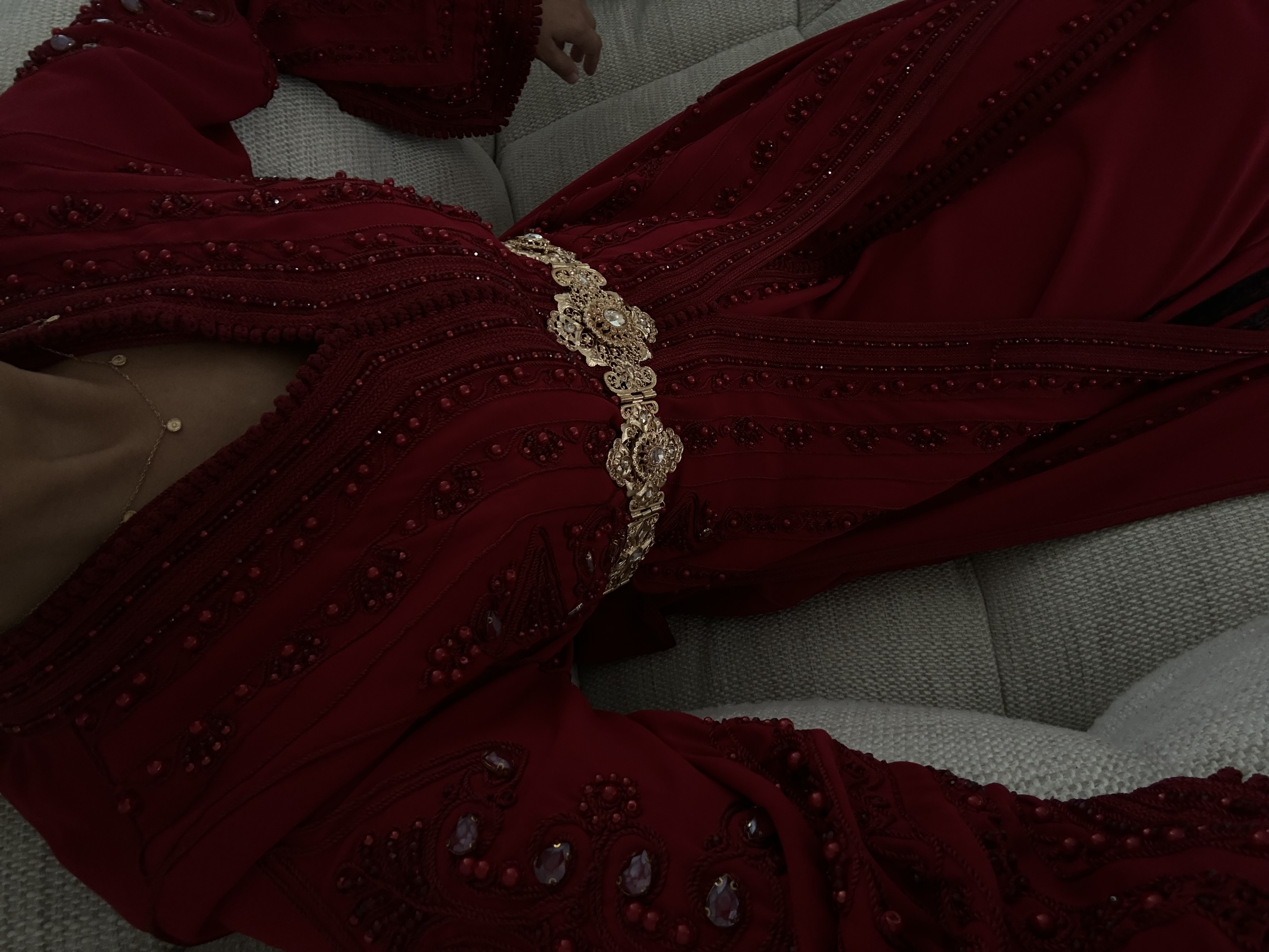CAFTAN FULL RED 