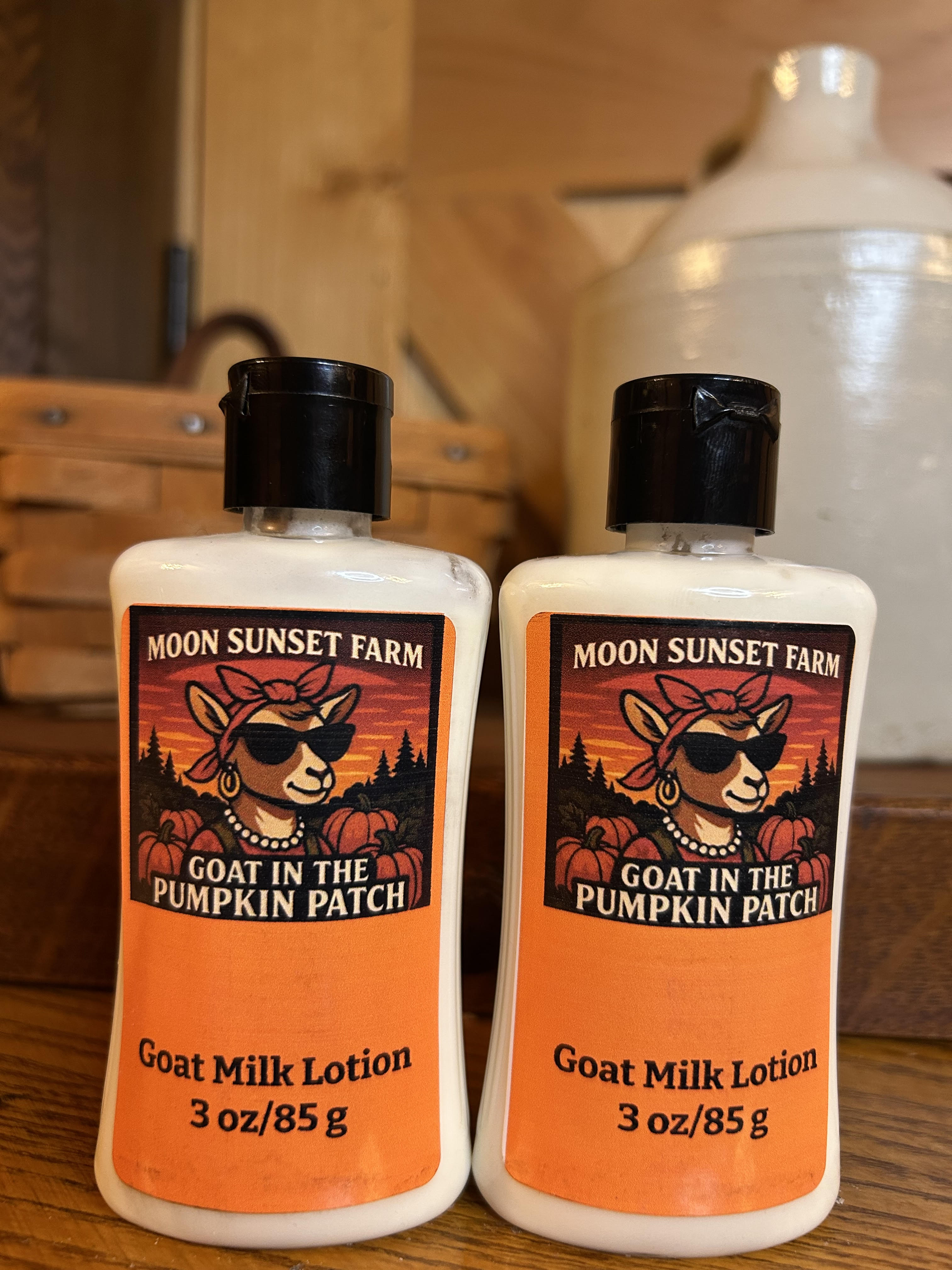 Goats in the Pumpkin Patch Goat Milk Lotion Travel Size